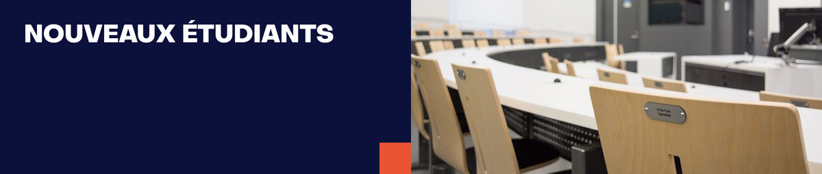Nouveau étudiants